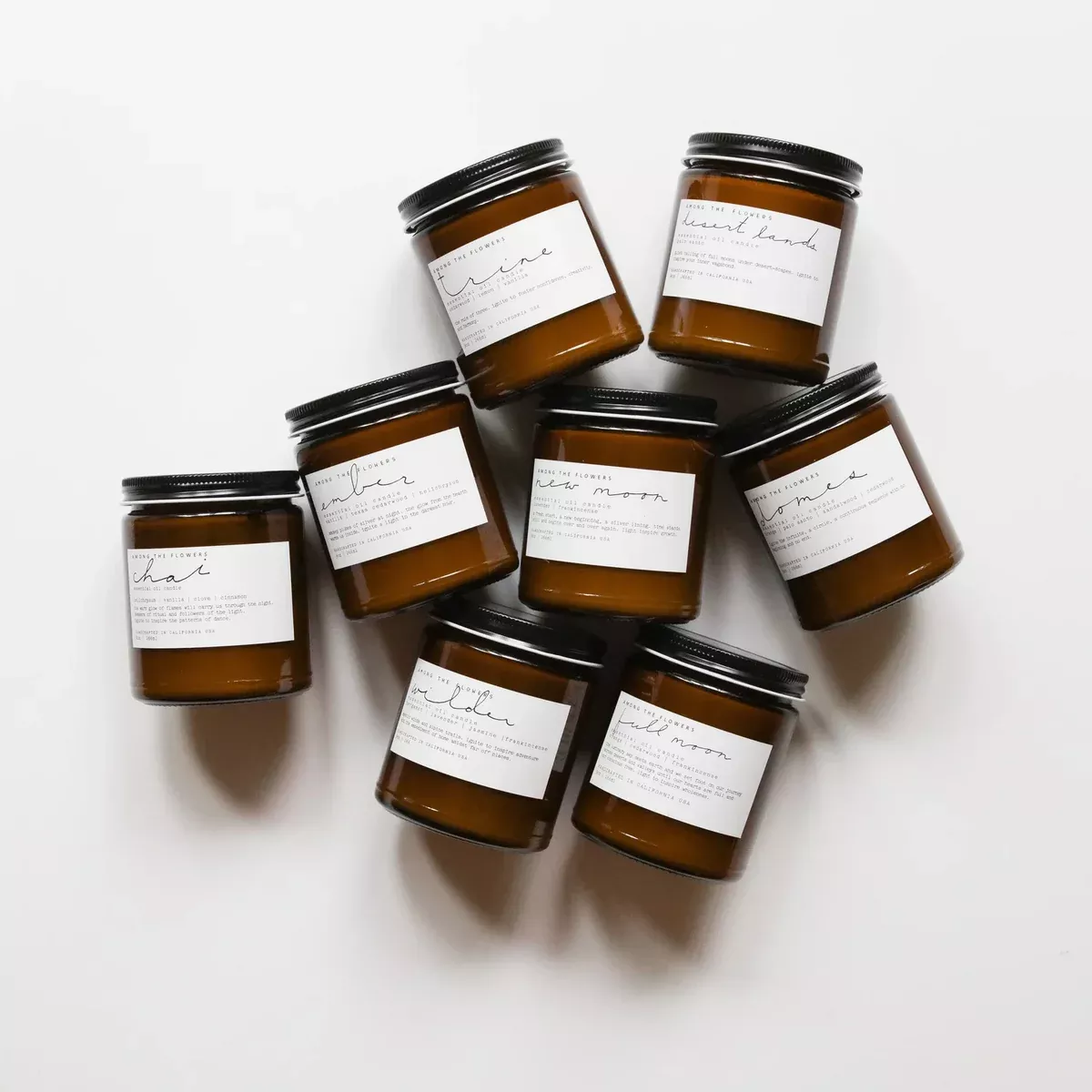among-flowers-essential-oil-soy-wax-candle-domes Among the Flowers | Essential Oil + Soy Wax Candle Domes